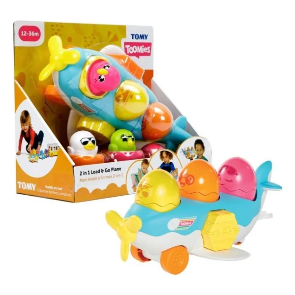 Tomy Toomies 2'si 1 Arada Uçak Ve Saklambaçlı Yumurtalar - Görsel 2