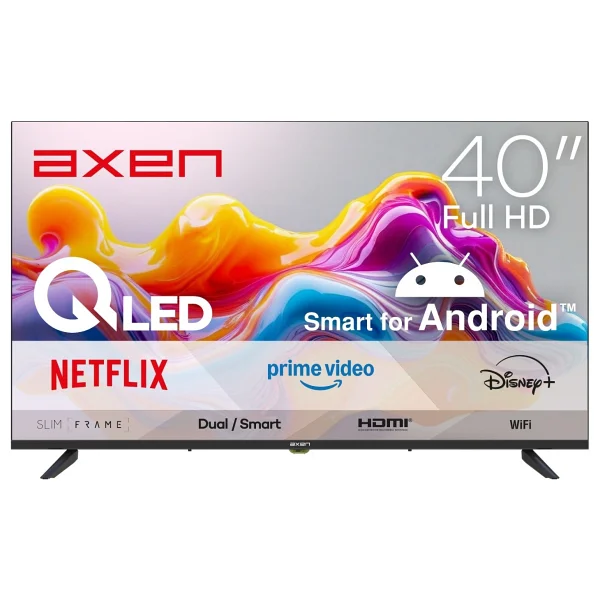 Axen Ax40qledm-A14s Full HD 40" 102 Ekran Uydu Alıcılı Android Smart QLED TV - Görsel 7