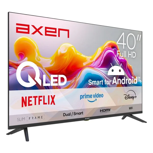 Axen Ax40qledm-A14s Full HD 40" 102 Ekran Uydu Alıcılı Android Smart QLED TV - Görsel 2