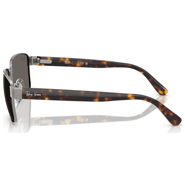 Ray-Ban 3750 004/B1 Gunmetal-Dark Grey Güneş Gözlüğü - Görsel 5