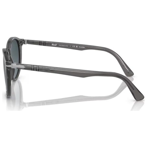 Persol Po3152s 1196s3 Transparent Grey-Dark Blue Polarize Erkek Güneş Gözlüğü - Görsel 8