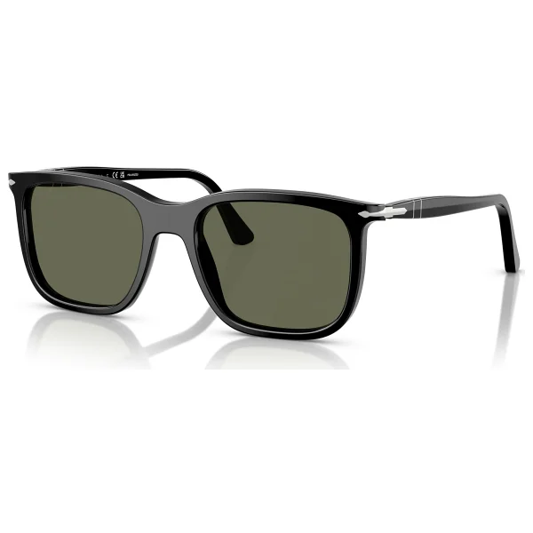 Persol Renzo Po3357s 95/58 Black-Green Polarize Güneş Gözlüğü - Görsel 2