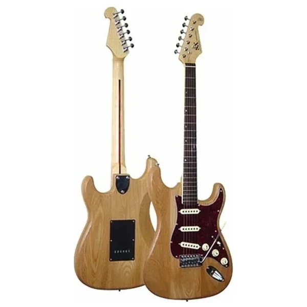 Sx Stratocaster Vintage Naturel Elektro Gitar - Görsel 3