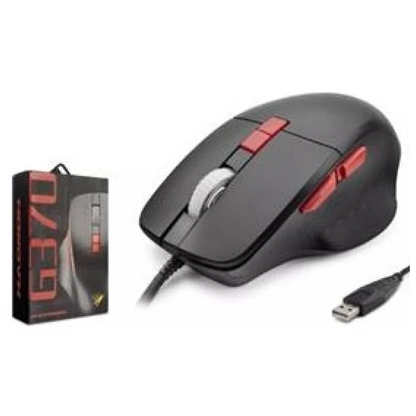Hadron G370 RGB Optik Kablolu Oyuncu Mouse - Görsel 3