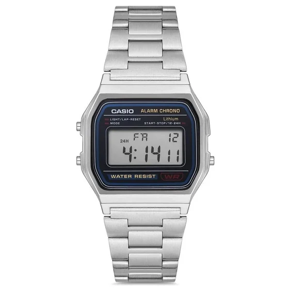 Casio Standart A158wa-1df Gümüş Kol Saati - Görsel 5
