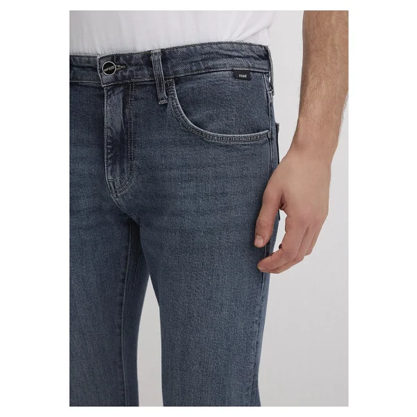 Mavi James Mavi Black 00424-89342 Puslu Mavi Erkek Skinny Jean - Görsel 6
