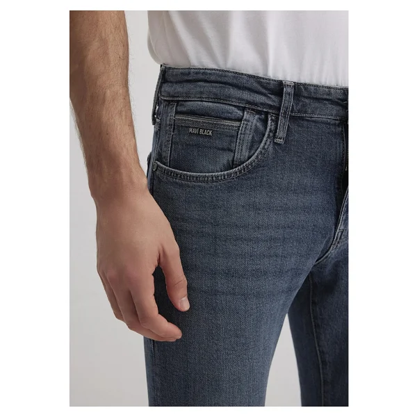 Mavi James Mavi Black 00424-89342 Puslu Mavi Erkek Skinny Jean - Görsel 7