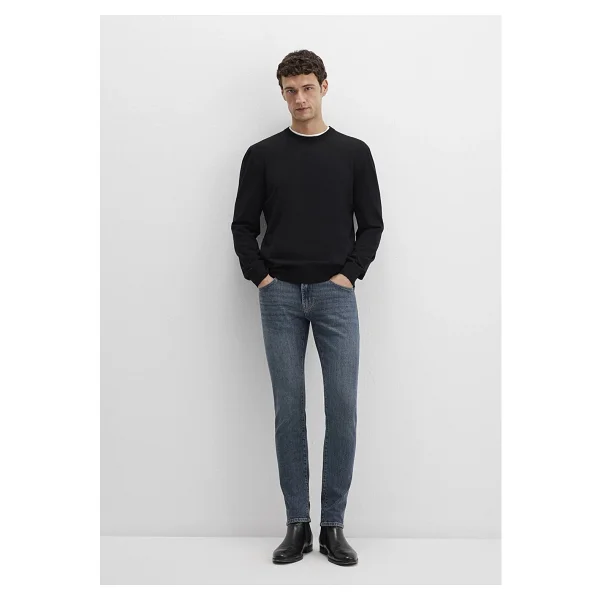 Mavi James Mavi Black 00424-89342 Puslu Mavi Erkek Skinny Jean - Görsel 10