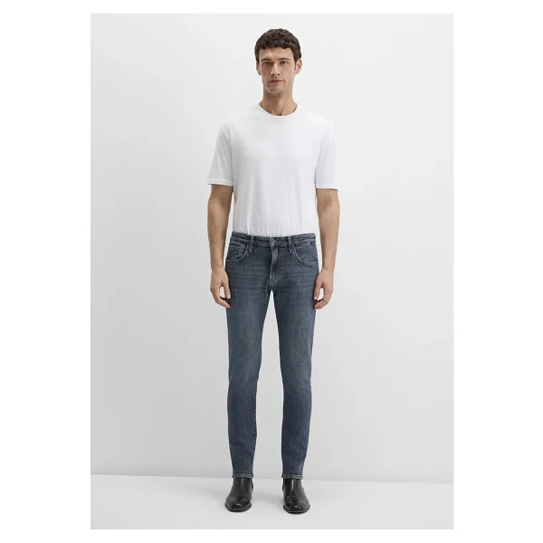 Mavi James Mavi Black 00424-89342 Puslu Mavi Erkek Skinny Jean - Görsel 4