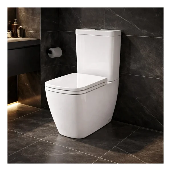 Vitra S25 Smooth Flush Kanalsız Beyaz Duvara Tam Dayalı Klozet Rezervuar Seti 9892b003-7201 - Görsel 8
