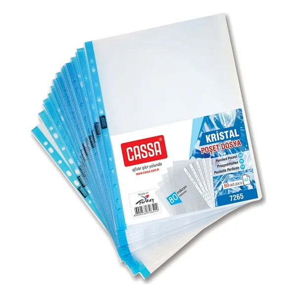 Cassa Kristal Poşet Dosya 100 Mikron - Görsel 3