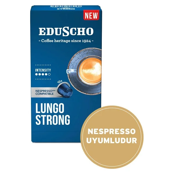 Eduscho Lungo Strong Kapsül Kahve 10'lu - Görsel 4