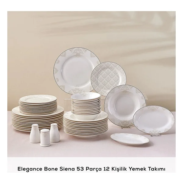 Karaca Siena 53 Parça 12 Kişilik Yemek Takımı - Görsel 3