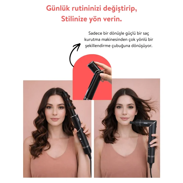 Sinbo Shd-1720 5in1 Saç Şekillendirme Seti - Görsel 3