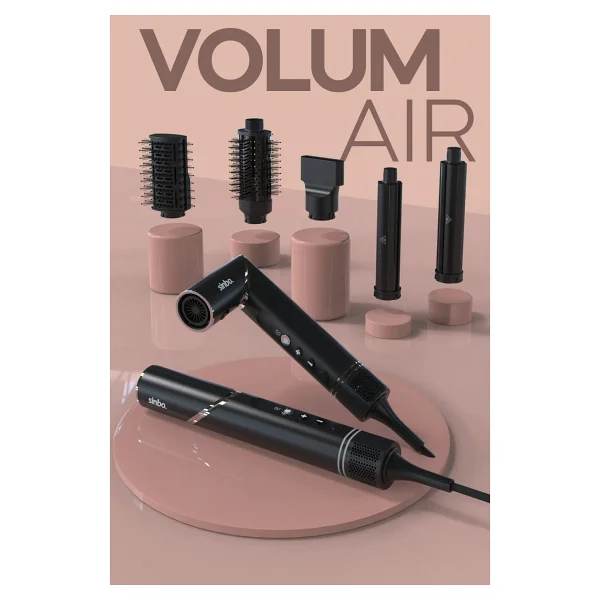 Sinbo Shd-1720 5in1 Saç Şekillendirme Seti - Görsel 6