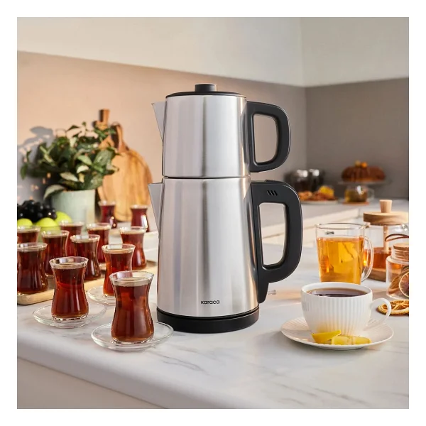 Karaca Teabig XL 2in1 Çelik Çay Makinesi - Görsel 8