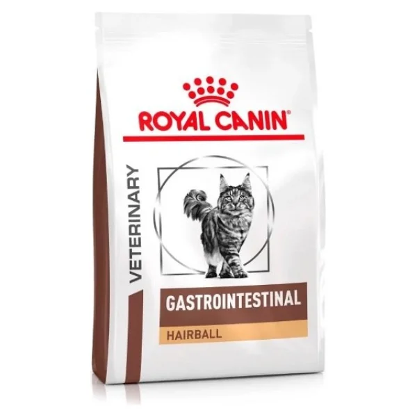 Royal Canin Veterinary Gastrointestinal Hairball 2 kg Yetişkin Kedi Maması - Görsel 2
