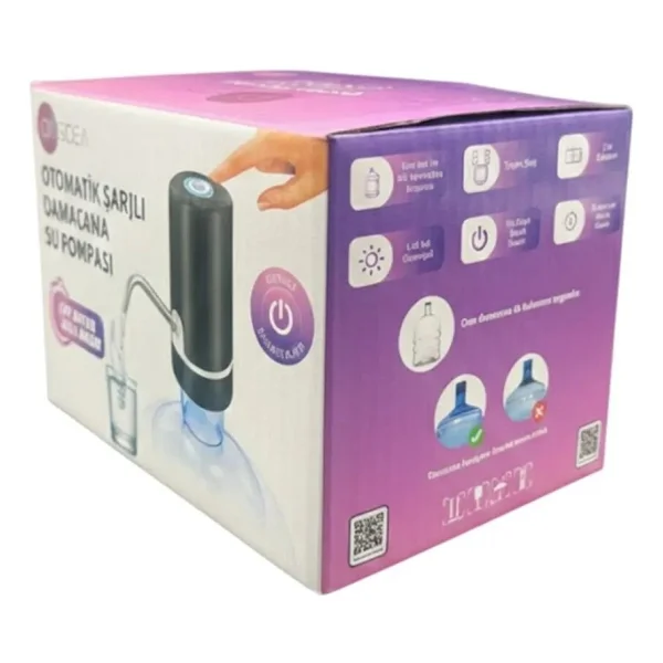 Joysidea Wp-200 Çift Motorlu Şarjlı Damacana Pompası - Görsel 6