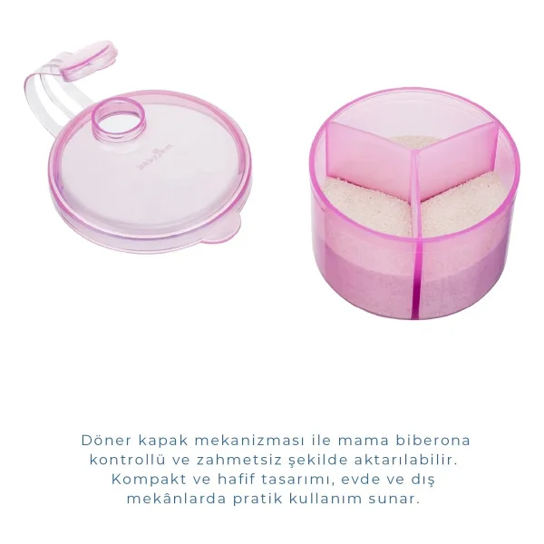 Babyjem Pembe Toz Mama Kabı - Görsel 5