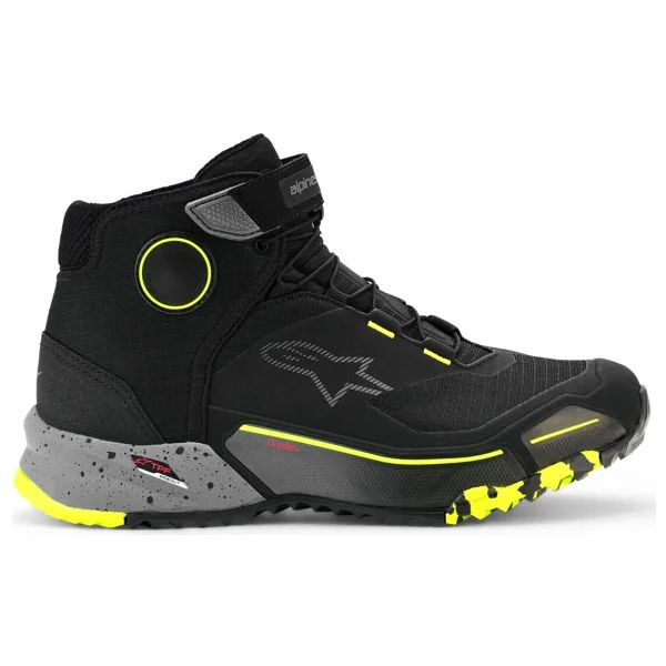 Alpinestars Cr-X Drystar Siyah-Sarı Erkek Motosiklet Ayakkabısı - Görsel 2