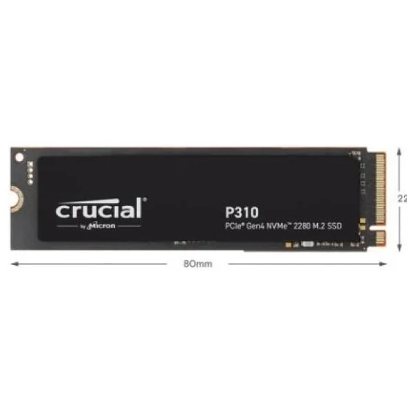 Crucial P310 Ct500p310ssd8 Pcı-Express 4.0 500 GB M.2 SSD - Görsel 3