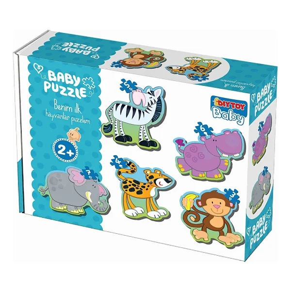 Dıytoy Baby Puzzle Ilk Hayvanlar (4 Adet) - Görsel 4