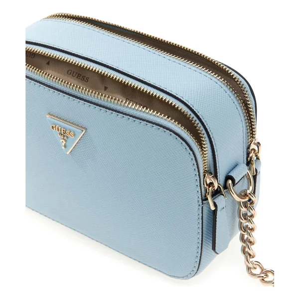 Guess Noelle Saffiano Hwzg9672140-Myb Mavi Kadın Çapraz Çanta - Görsel 3