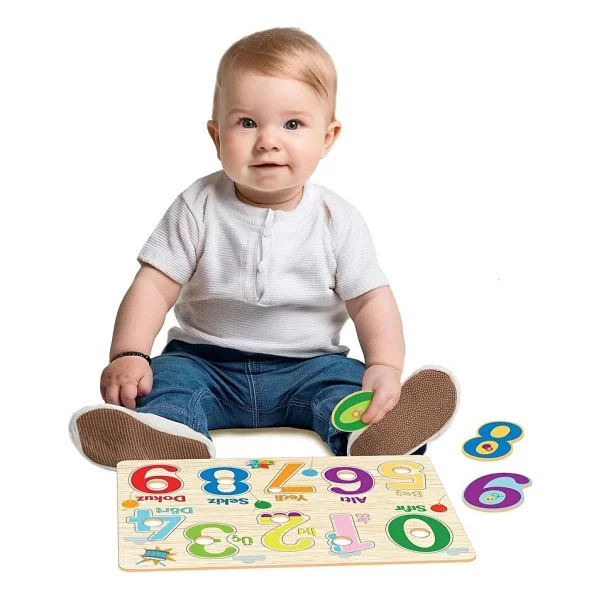 Fisher-Price Fisher Price Tak Çıkar Puzzle Şekiller Sayılar (3 Adet) - Görsel 2
