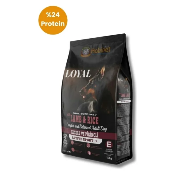 Loyal Active Sport Kuzu Etli Ve Pirinçli 15 Kg Yetişkin Köpek Maması - Görsel 2