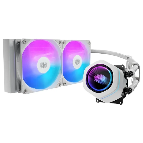 Cooler Master Masterliquid Core Nex 240 Argb Mlx-D24m-A18pa-Rw Beyaz 240 Mm İşlemci Sıvı Soğutucu - Görsel 2