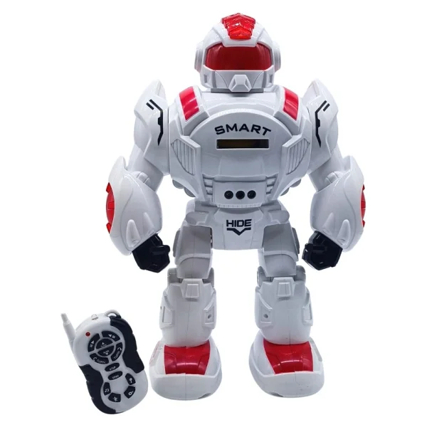 Birlik Oyuncak Uzaktan Kumandalı Disk Atabilen Robot 3+ Yaş İçin Eğlenceli Özellikler 1/20 Ölçek - Mavi - Görsel 3