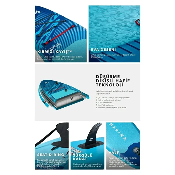 Aqua Marina Vapor 315 Cm Şişme Sup Board - Görsel 3