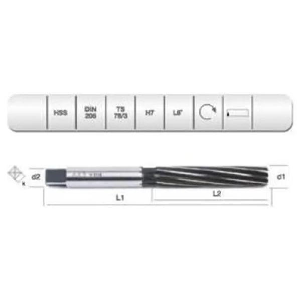 Evar Hss Dın 206 L-Rn El Raybası 24 Mm H7 - Görsel 2