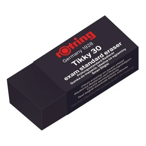 Rotring Tikky 20 Siyah Sınav Silgisi - Görsel 3
