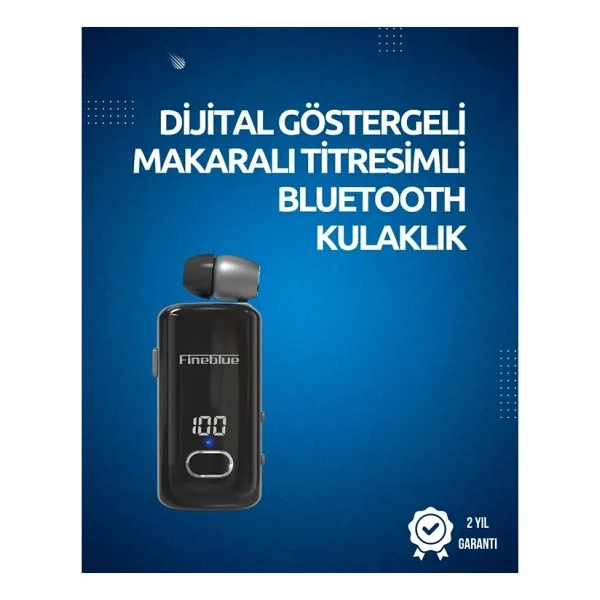 Fineblue F580 Makaralı Kulak İçi Bluetooth Kulaklik - Görsel 9