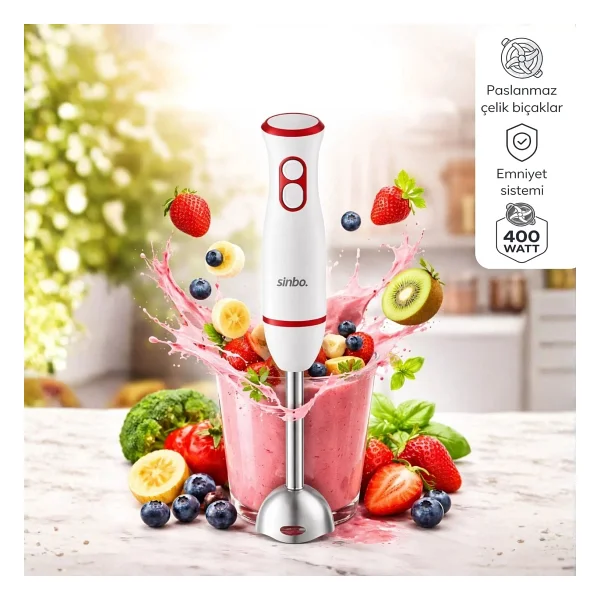 Sinbo Shb-7514 400 W El Blender - Görsel 4