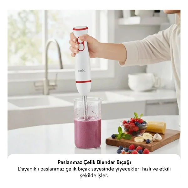 Sinbo Shb-7514 400 W El Blender - Görsel 6