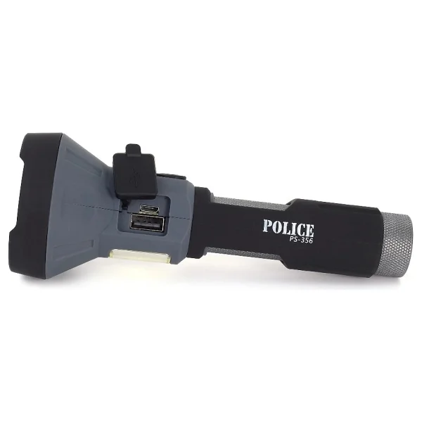 Police Ps-356 LED Şarjlı El Feneri - Görsel 8