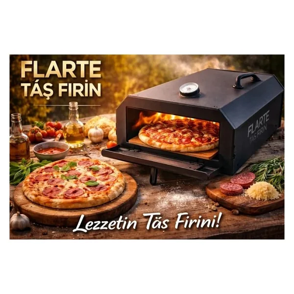 Flarte Taş Fırın Flarte Ocak Üstü Taş Fırın - Görsel 5