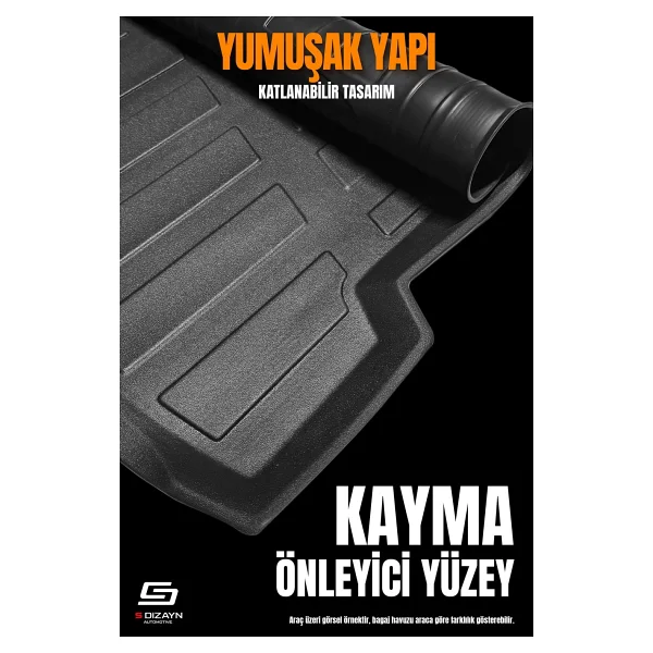 S Dizayn S-Dizayn Hyundai İ20 3d Pro Bagaj Havuzu 2020 Üzeri A+ Kalite - Görsel 5