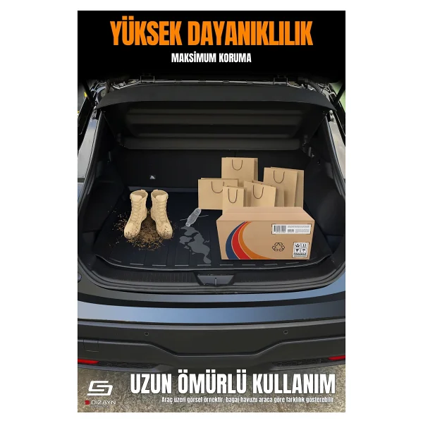 S Dizayn S-Dizayn Hyundai İ20 3d Pro Bagaj Havuzu 2020 Üzeri A+ Kalite - Görsel 6