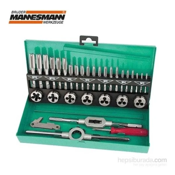 Mannesmann 53250 32 Parça Kılavuz Pafta Seti - Görsel 2