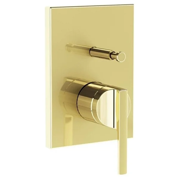 Vitra Suit A4283874 Altın Sıva Üstü Ankastre Banyo Bataryası - Görsel 3