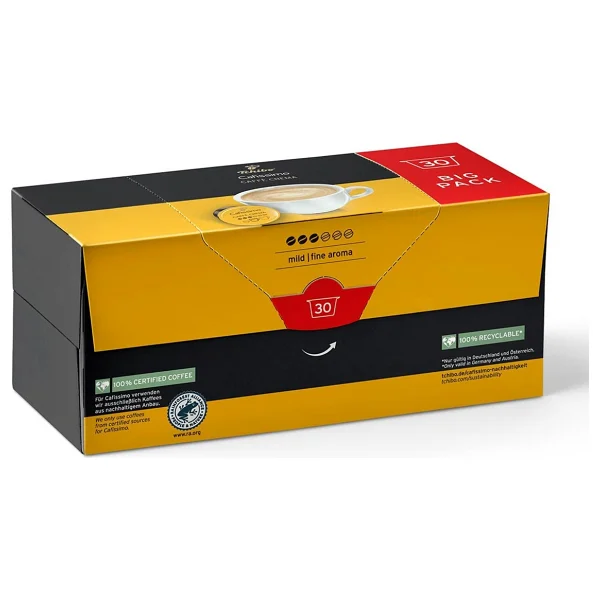 Tchibo Cafissimo Caffe Crema Kapsül Kahve 30'lu - Görsel 2
