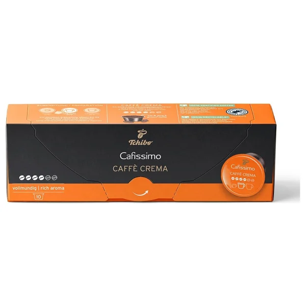 Tchibo Cafissimo Caffe Crema Kapsül Kahve 10'lu - Görsel 9