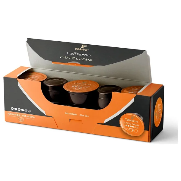 Tchibo Cafissimo Caffe Crema Kapsül Kahve 10'lu - Görsel 10