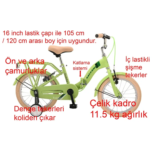 Salcano Flyer V 16 Jant Çocuk Bisikleti - Görsel 2