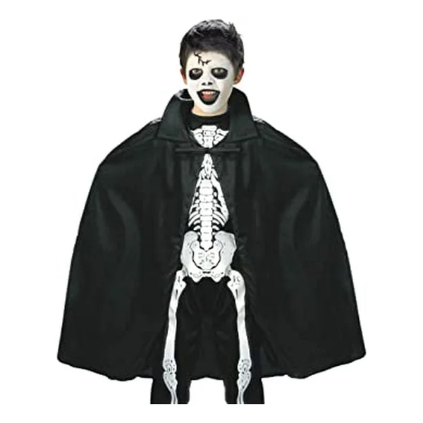 Skygo Siyah Renk Yakalı Halloween Pelerini 90 Cm - Görsel 8