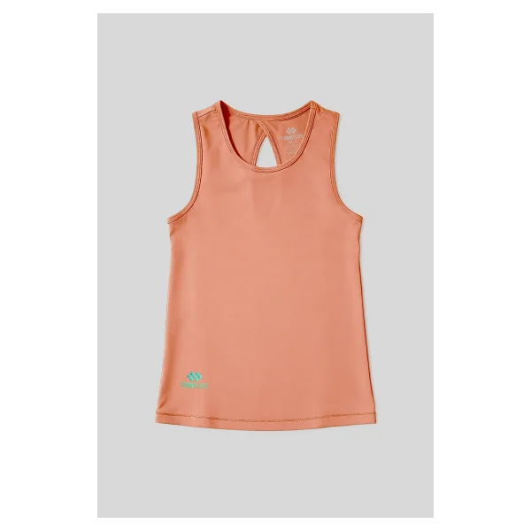 Tommy Lıfe Mercan Standart Fit Çapraz Sırt Detaylı Kadın Spor Atlet - 97296 - Görsel 2