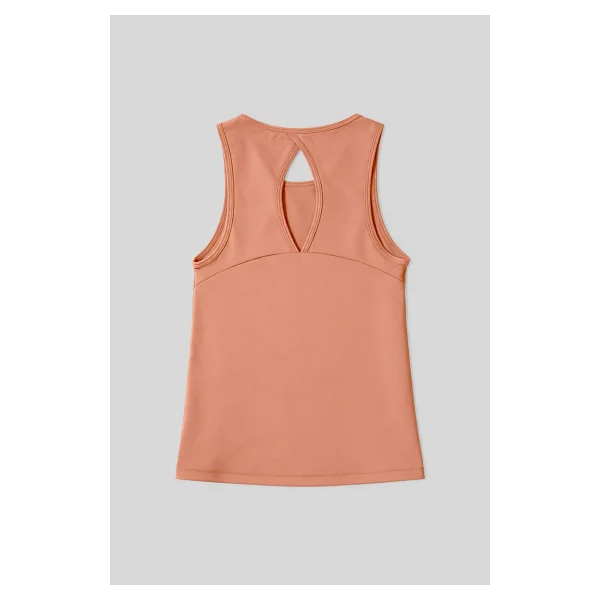 Tommy Lıfe Mercan Standart Fit Çapraz Sırt Detaylı Kadın Spor Atlet - 97296 - Görsel 4